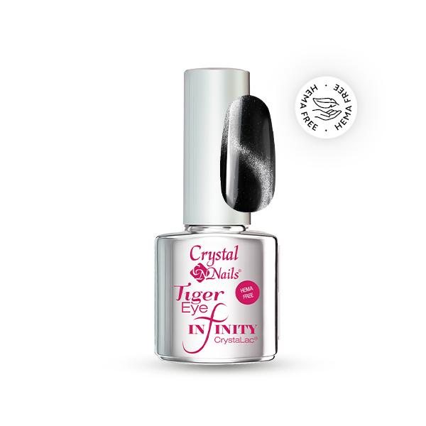 Tiger Eye HEMA Free Infinity CrystaLac #9 - silver - 4ml