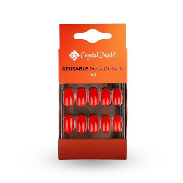 PressOn Nail Tip - Red
