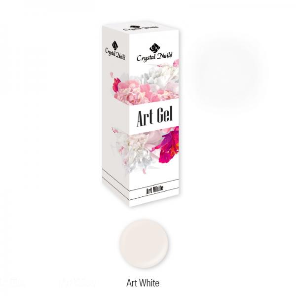 Art Gel festőzselé - Art White (5ml)