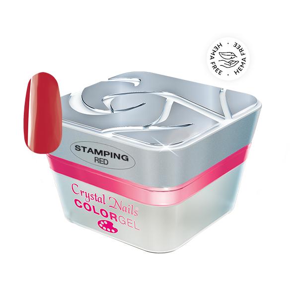 HEMA Free Stamping Color Gel - Red 3ml