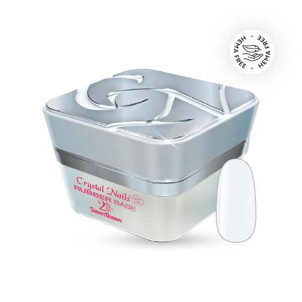 2STEP SmartGummy Rubber Base Gel – Nr02 Milky White 30ml (tégelyben)