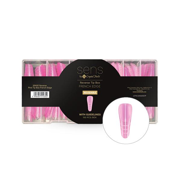 SENS Reverse Tip Box - French Edge - Pink 150db