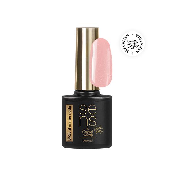 SENS HEMA Free BASE gel - SHIMMER NUDE 10ml