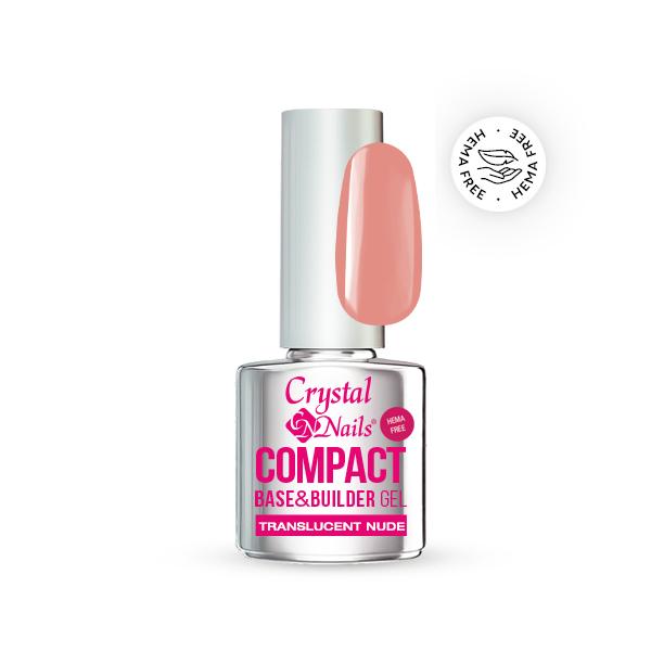 Compact Base Gel HEMA Free Translucent Nude - 4ml