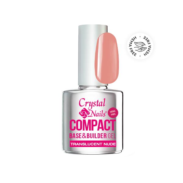 Compact Base Gel HEMA Free Translucent Nude - 13ml