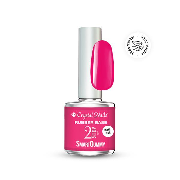2S HEMA Free SmartGummy Rubber base gel - Nr19 Electric Pink 8ml