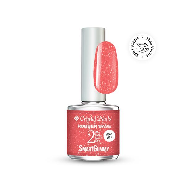 2S HEMA Free SmartGummy Rubber base gel - Nr17 Sunshine Flamingo 8ml