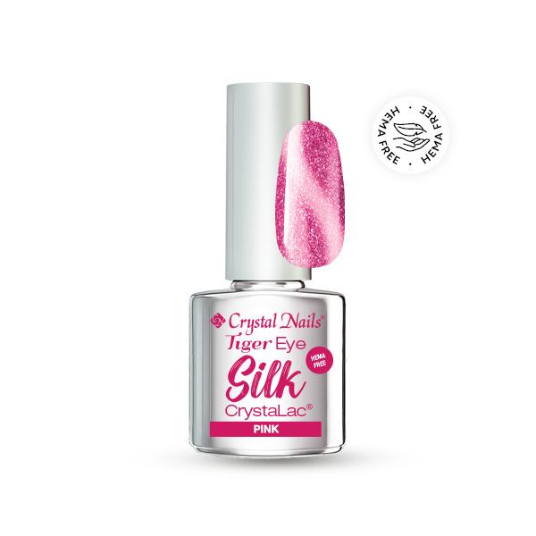 Tiger Eye Silk HEMA Free CrystaLac - Pink 4ml