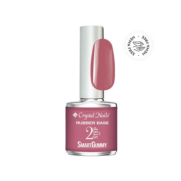 2S SmartGummy HEMA Free Rubber base gel - Nr37 Shimmer White 8ml
