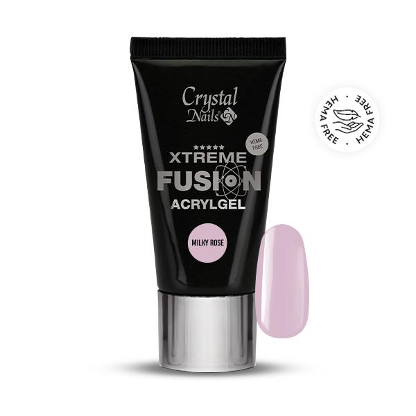 Xtreme Fusion HEMA Free AcrylGel - Milky Rose 27ml (30g) 