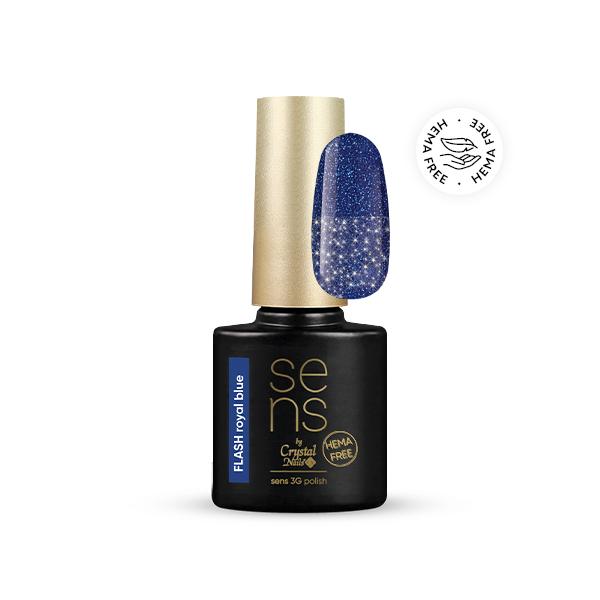 SENS 3G HEMA Free polish - Flash royal blue 4ml