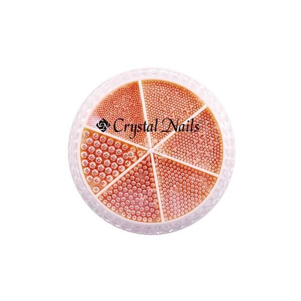 Metál Körömgyöngy készlet - Rosegold