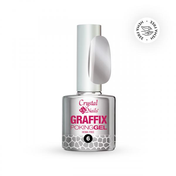 Graffix Poking Gel - 06 Silver 4ml
