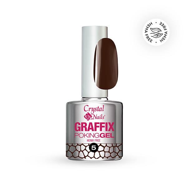 Graffix Poking Gel - 05 Chocolate Brown 4ml