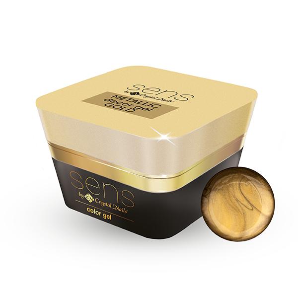 SENS METALLIC Decor Gel - Gold 5ml