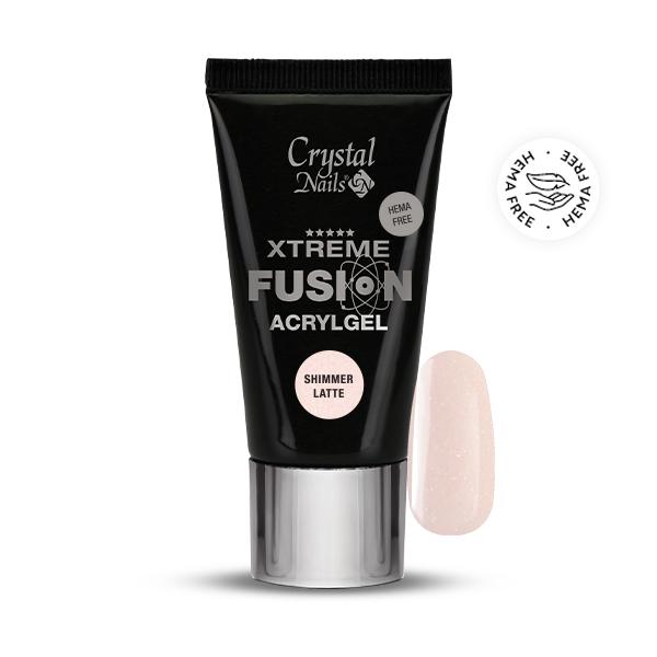 HEMA Free Xtreme Fusion AcrylGel - Shimmer Latte 27ml (30g)