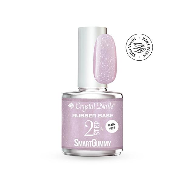2S SmartGummy HEMA Free Rubber base gel - Nr05 Shimmer Candy 13ml