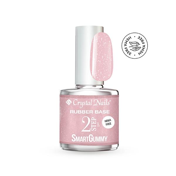 2S SmartGummy HEMA Free Rubber base gel - Nr51 Sugar Pink 13ml
