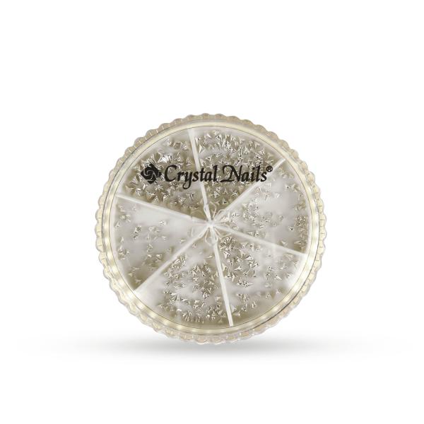 Metál körömszegecs - Ezüst