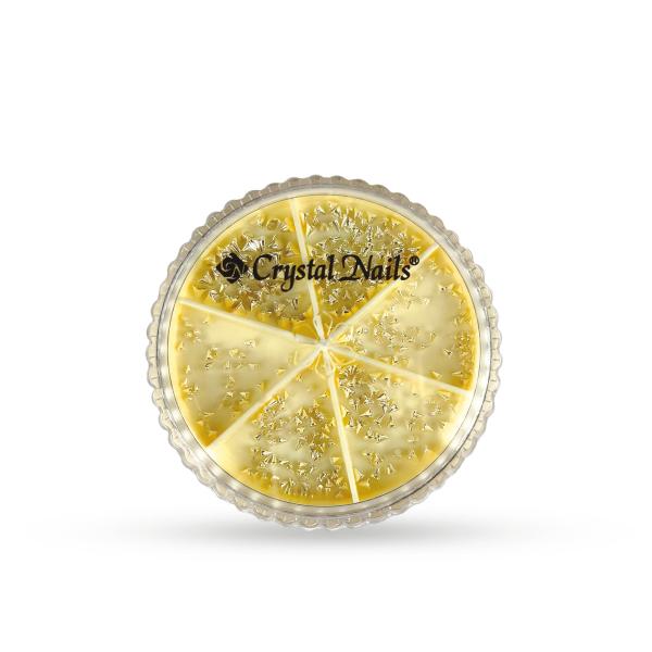 Metál körömszegecs - Arany