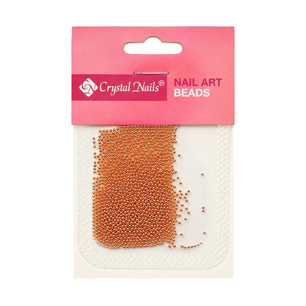 METÁL KÖRÖMGYÖNGY UTÁNTÖLTŐ - GYÖNGY - rosegold 1,2mm