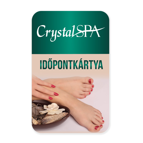 Crystal SPA időpontkártya - #1