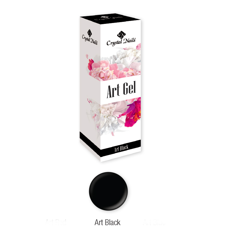 Art Gel festőzselé - Art Black (5ml)