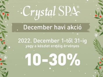Crystal Spa Decemberi havi akció