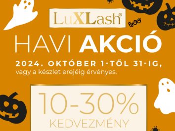  LuXLash október havi akció