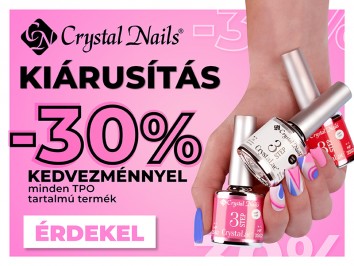 Kiárusítás 30% kedvezménnyel 